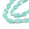 Electroplate Glass Beads Strands EGLA-Q125-009D-3
