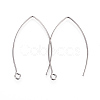 Tarnish Resistant 304 Stainless Steel Earring Hooks X-STAS-F191-02P-A-1