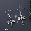 Brass & Alloy Dangle Earrings FS-WG95800-07-1