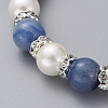 Stretch Charm Bracelets BJEW-JB04686-03-4