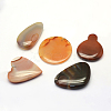 Natural Carnelian Pendants G-G694-B-03-1