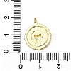 Brass Enamel Pendants KK-P303-09G-3