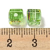 Electroplate Glass Beads EGLA-Z004-04A-03-3