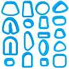 1 Set Plastic Clay Molds DIY-CP0010-78C-1