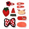 Iron Snap Hair Clips & Alligator Hair Clips Sets for Kids PHAR-L007-A01-1