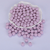 Round Silicone Focal Beads SI-JX0046A-136-1
