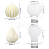 2Pcs 2 Style DIY Candle Silicone Molds DIY-FH0004-10-6