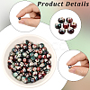 120Pcs Handmade Porcelain Beads PORC-LT0001-13A-4