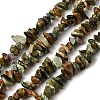 Natural Rhyolite Jasper Beads Strands GG-CBAC13F-B01-01-2