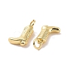 Rack Plating Brass Charms X-ZIRC-C042-08G-2