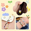 10Pcs 10 Colors Handmade Bumpy Lampwork Beads LAMP-CJ0002-16-7