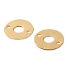 Brass Connector Charms KK-F907-02C-G-2