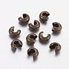 Brass Crimp Beads Covers KK-H291-NFAB-NF-1