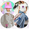 8Pcs Polyester Iron on/Sew On Patches DIY-PH0030-95-5