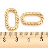 Brass Spring Gate Rings KK-D048-04G-3