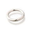 Brass Spring Gate Rings KK-L225-012P-2