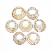 Handmade Reed Cane/Rattan Woven Pendants X-WOVE-T006-060B-1