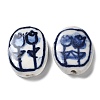 Handmade Porcelain Beads X-PORC-Z001-07-2