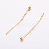 Brass Ball Head Pins KK-F714-07G-B-2