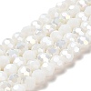 Opaque Glass Beads Stands EGLA-A035-P8mm-B01-1