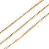 304 Stainless Steel Curb Chains CHS-D033-02G-02-1