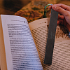 Wood Bookmark Strips AJEW-FH0003-29-5