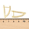 Brass Hoop Earrings EJEW-D348-02G-3