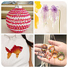 100G Transparent Glass Round Seed Beads SEED-TA0001-44A-9
