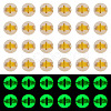 50G Luminous Transparent Acrylic Beads OACR-TAD0001-01I-1