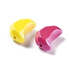 Opaque Acrylic Beads X-OACR-Z017-04B-2