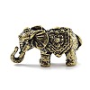 Brass Elephant Figurines Statues for Home Desktop Feng Shui Ornament KK-A216-02AB-1
