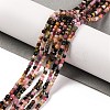 Natural Multicolor Tourmaline Beads Strands X-G-F770-A01-02-1