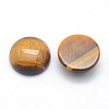 Natural Tiger Eye Cabochons X-G-P393-R12-12mm-2