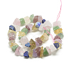 Natural Multi Color Quartz Beads Strands G-R427-08-2