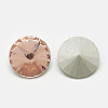 Pointed Back Glass Rhinestone Cabochons RGLA-T086-14mm-08-2