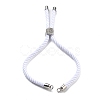 Twisted Nylon Cord Silder Bracelets DIY-B066-03P-23-2