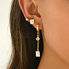 Stainless Steel Square Earring Sets YA2186-1-3