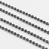Iron Ball Bead Chains CHB001Y-B-1