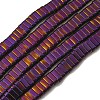 Electroplated Non-magnetic Synthetic Hematite Beads Strands G-C106-B02-06A-1