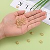 Flower Brass Fancy Bead Caps KK-P032-01-NR-5