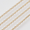 3.28 Feet Brass Cable Chains X-CHC-T008-04G-2