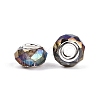 Transparent Glass European Beads GPDL-N004-D14mm-A17-2