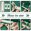 Wood Bobbin Winder Bracket AJEW-WH0554-71-4