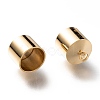 Brass Cord Ends KK-H759-40D-G-2