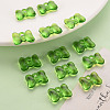 Transparent Acrylic Pendants TACR-T024-02BA-925-6