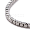 Brass Box Chains Necklaces NJEW-BB66121-D-2
