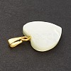 Natural Trochid Shell/Trochus Shell Pendants SSHEL-K027-12-3