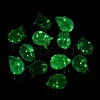 UV Plating Transparent Acrylic Beads SACR-L005-11-2