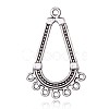 Tibetan Style Alloy Chandelier Component Links PALLOY-G118-04AS-1