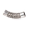 Tibetan Style Alloy Hollow Tube Beads PALLOY-K210-03-AS-2